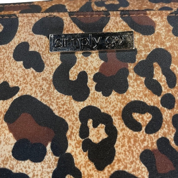 SIMPLY GO travel bag tote leopard handbag - Picture 3 of 5
